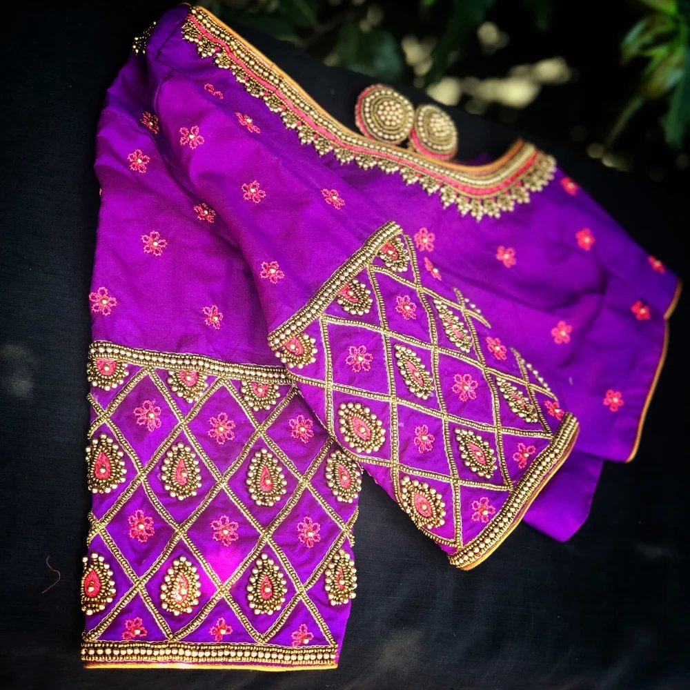 Purple Half-Cross Checks